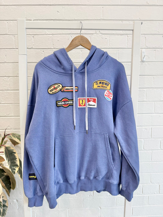 Sabbi Be Youtiful Hotel Hoodie – Blue - Size L
