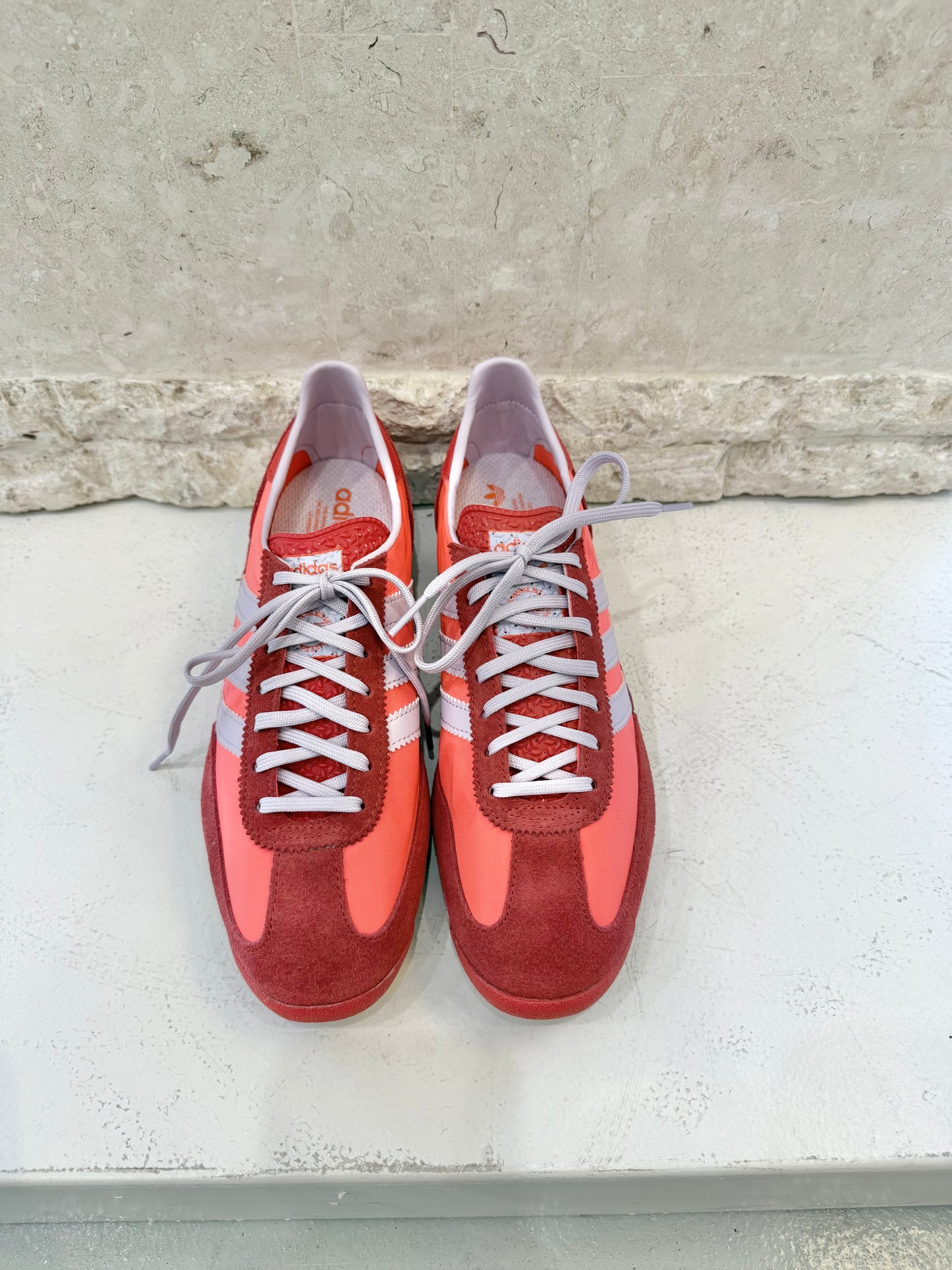 Adidas Impact Orange/Ice Lavendar SL 72 OG - Size 9.5