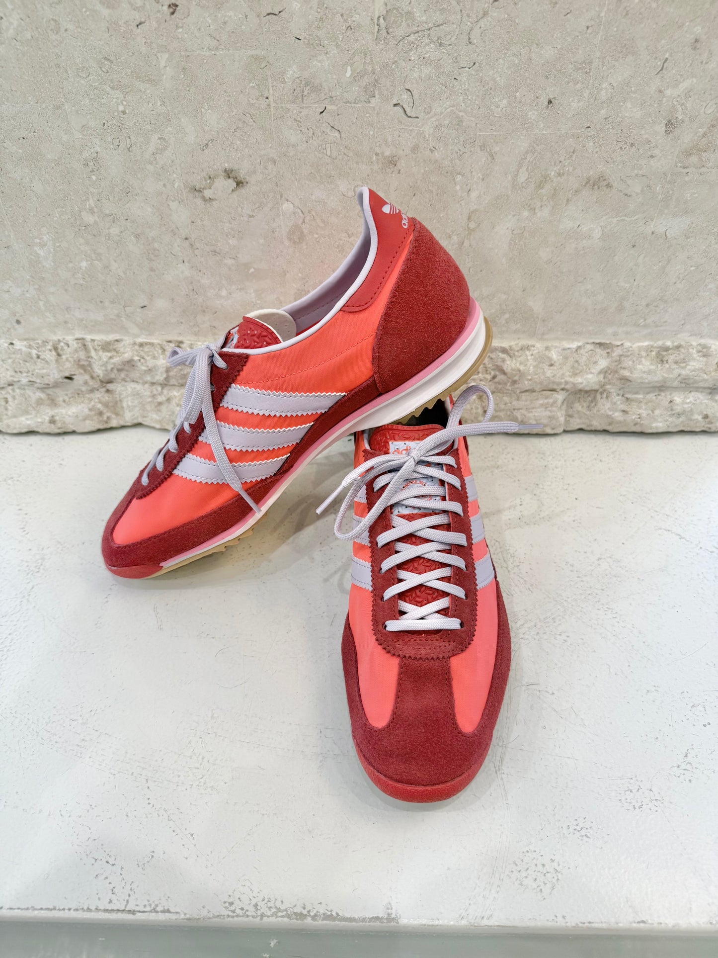 Adidas Impact Orange/Ice Lavendar SL 72 OG - Size 9.5