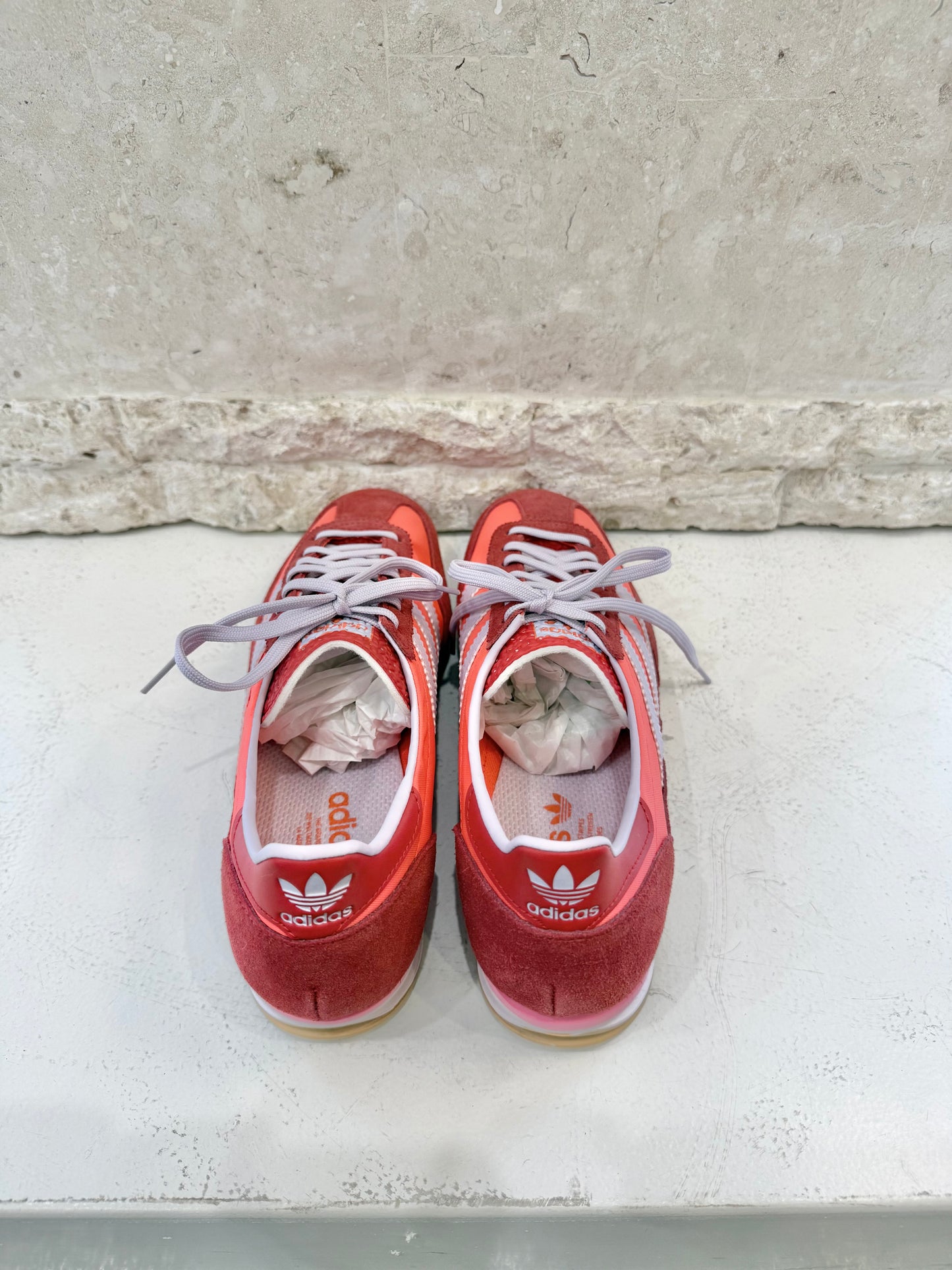 Adidas Impact Orange/Ice Lavendar SL 72 OG - Size 9.5