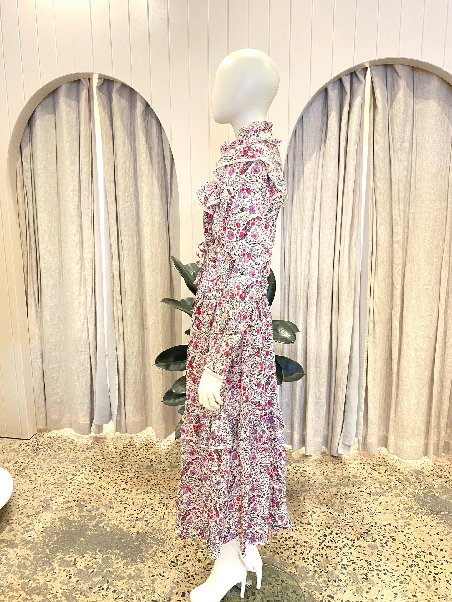 Sabina Musayev Ernesto Floral Dress - Size XS (6/8)