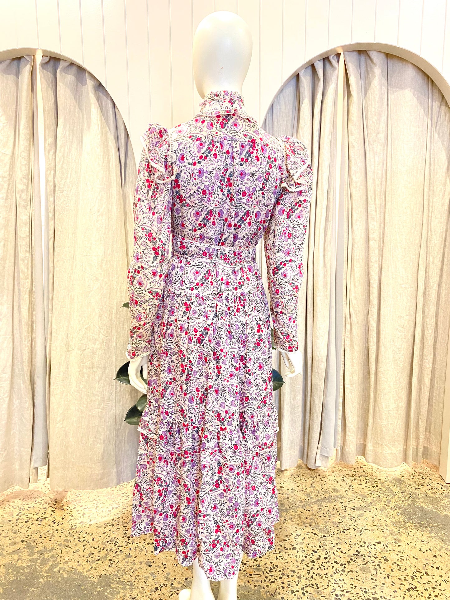 Sabina Musayev Ernesto Floral Dress - Size XS (6/8)