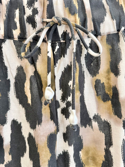 Aje Studio 'Airlie' Relaxed Leopard Pants - Size 8