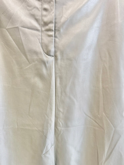 Country Road Faux Leather Long Skirt – Khaki - Size 12