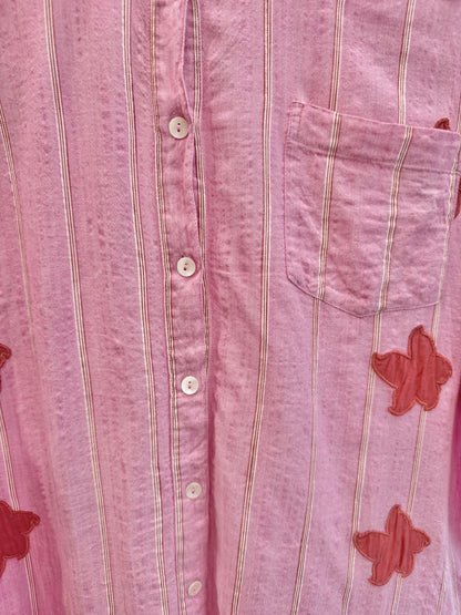 King Csilla Short Sleeve Shirt and Pants Set - Size 14-16