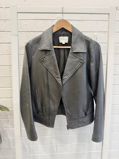 Ena Pelly Essential Biker Jacket - Size S