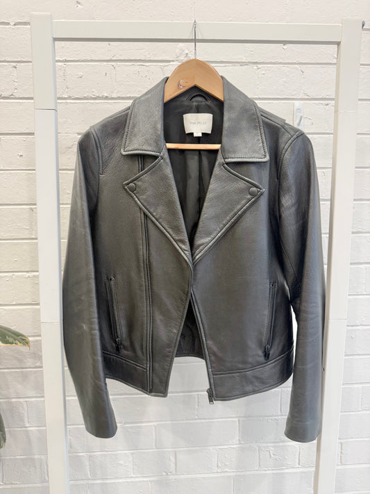 Ena Pelly Essential Biker Jacket - Size S