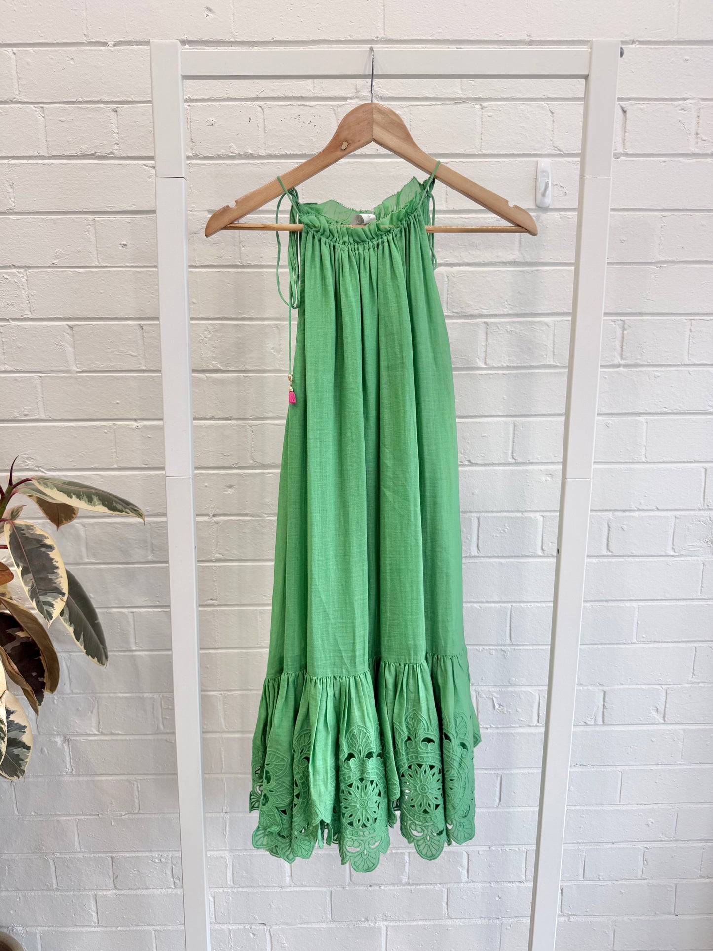 Zimmermann Teddy Scallop Mini Dress – Broderie Anglaise - Size 3 (Aust. 12)