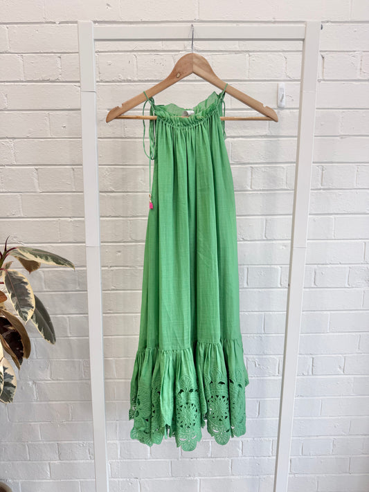 Zimmermann Teddy Scallop Mini Dress – Broderie Anglaise - Size 3 (Aust. 12)