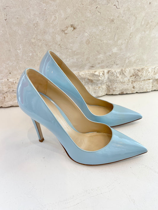 Scanlan Thedore Pumps in  Pastel Blue - Size 39