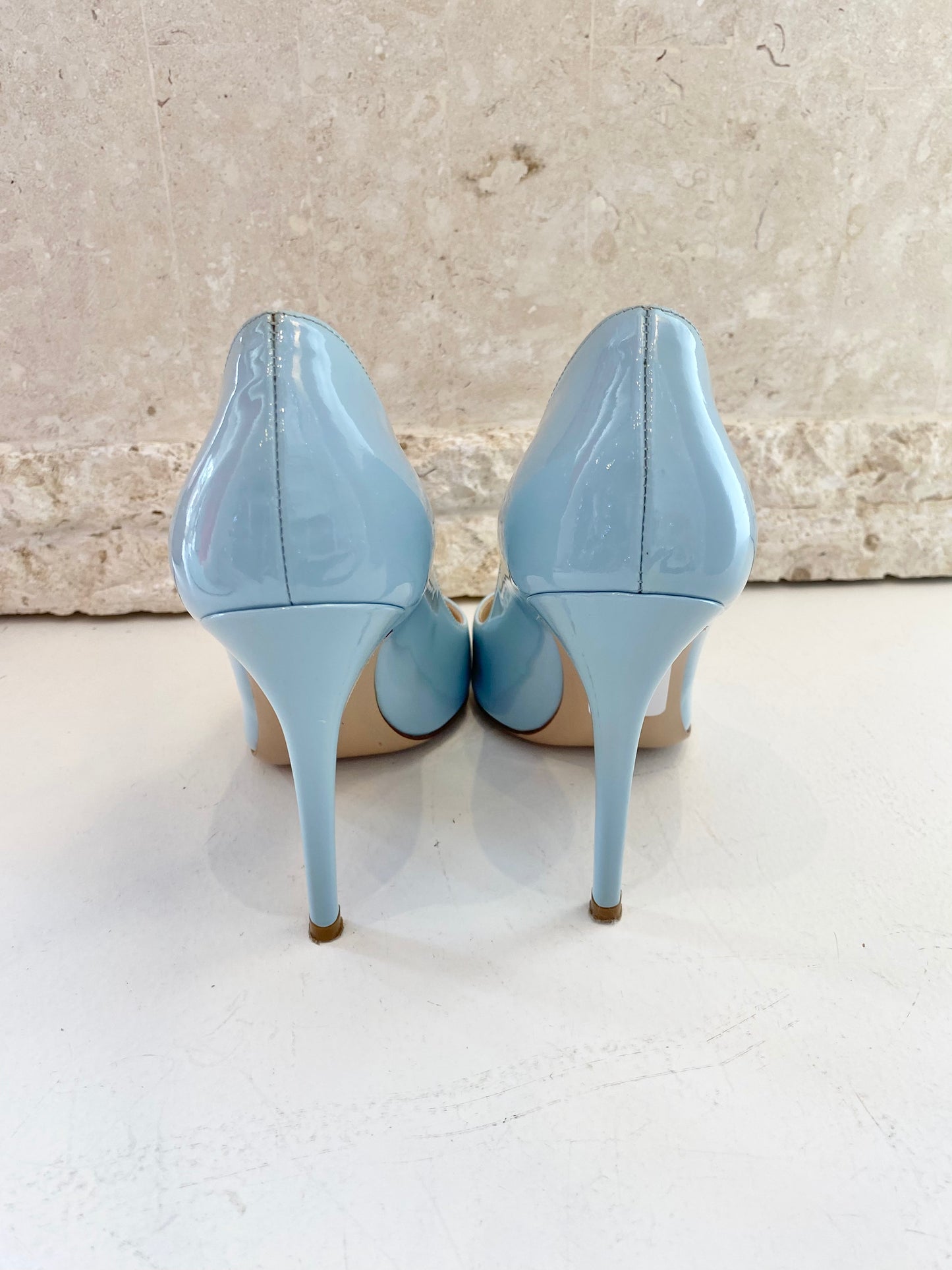 Scanlan Thedore Pumps in  Pastel Blue - Size 39
