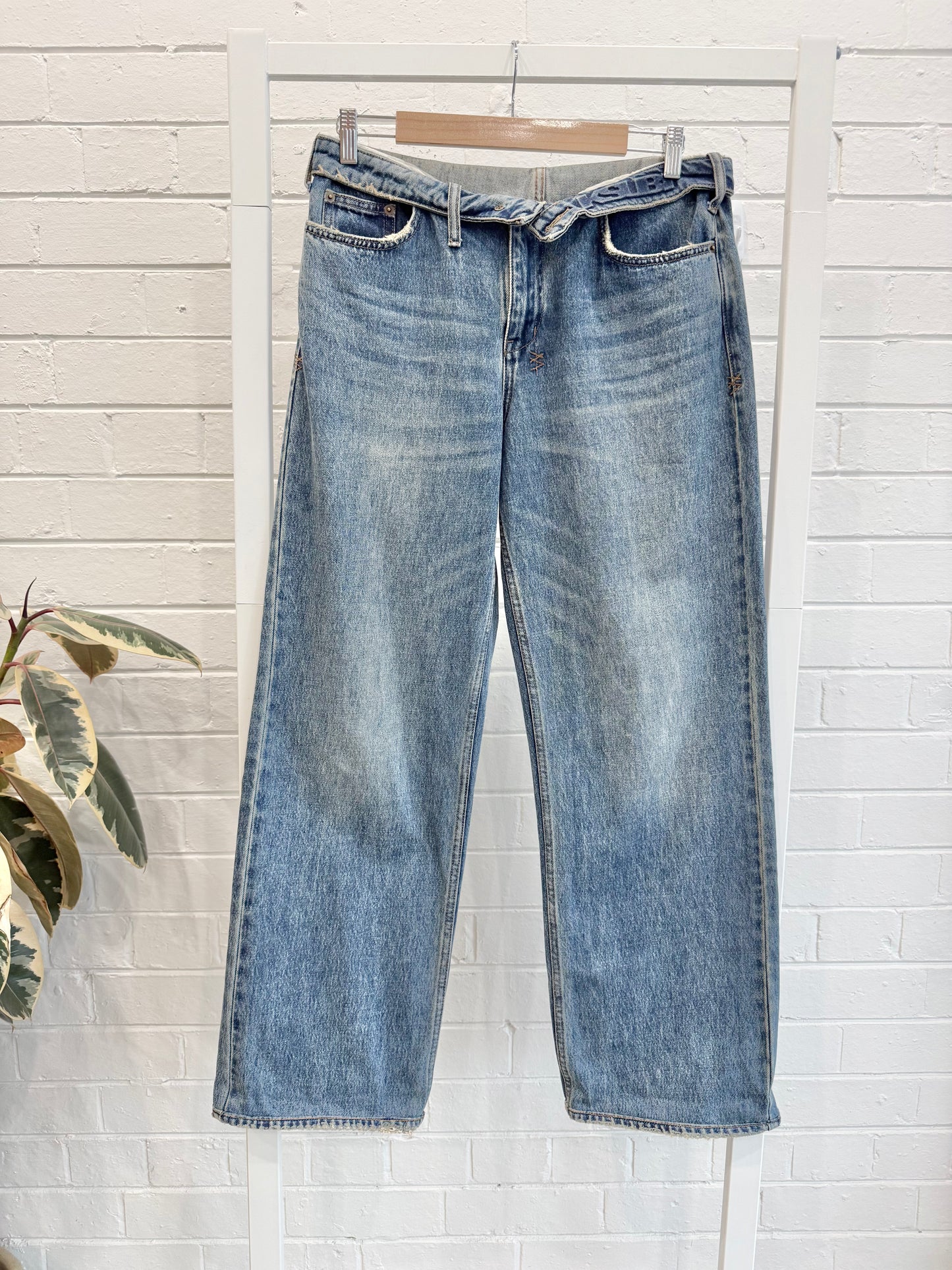 Ksubi Low Rider Jeans – Flip Aged Wash - Size 26 (8)