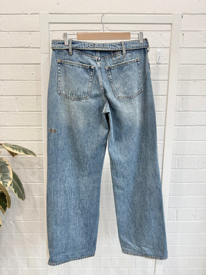 Ksubi Low Rider Jeans – Flip Aged Wash - Size 26 (8)