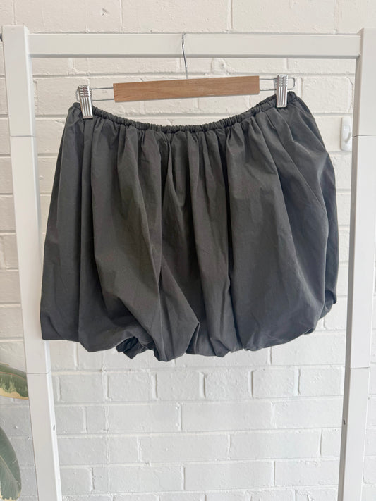 DISSH Stevie Bubble Mini Skirt in Black - Size 12