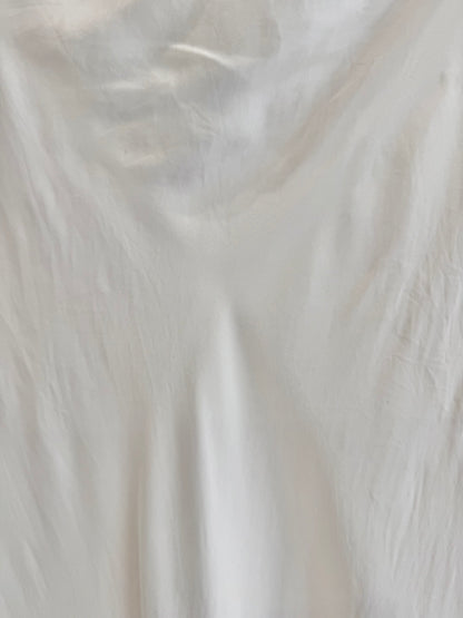 Nude Lucy Cupronickel Maxi Skirt in Cream - Size M (10/12)