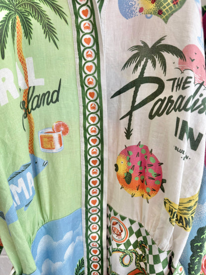 Alemais Paradiso Mini Dress - Size 14