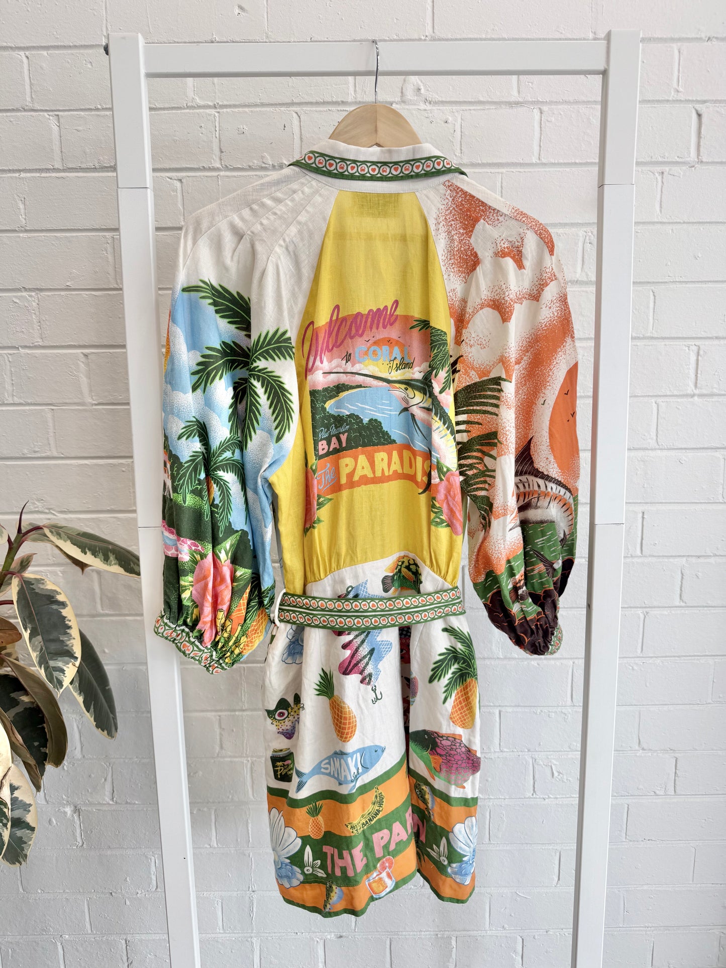 Alemais Paradiso Mini Dress - Size 14