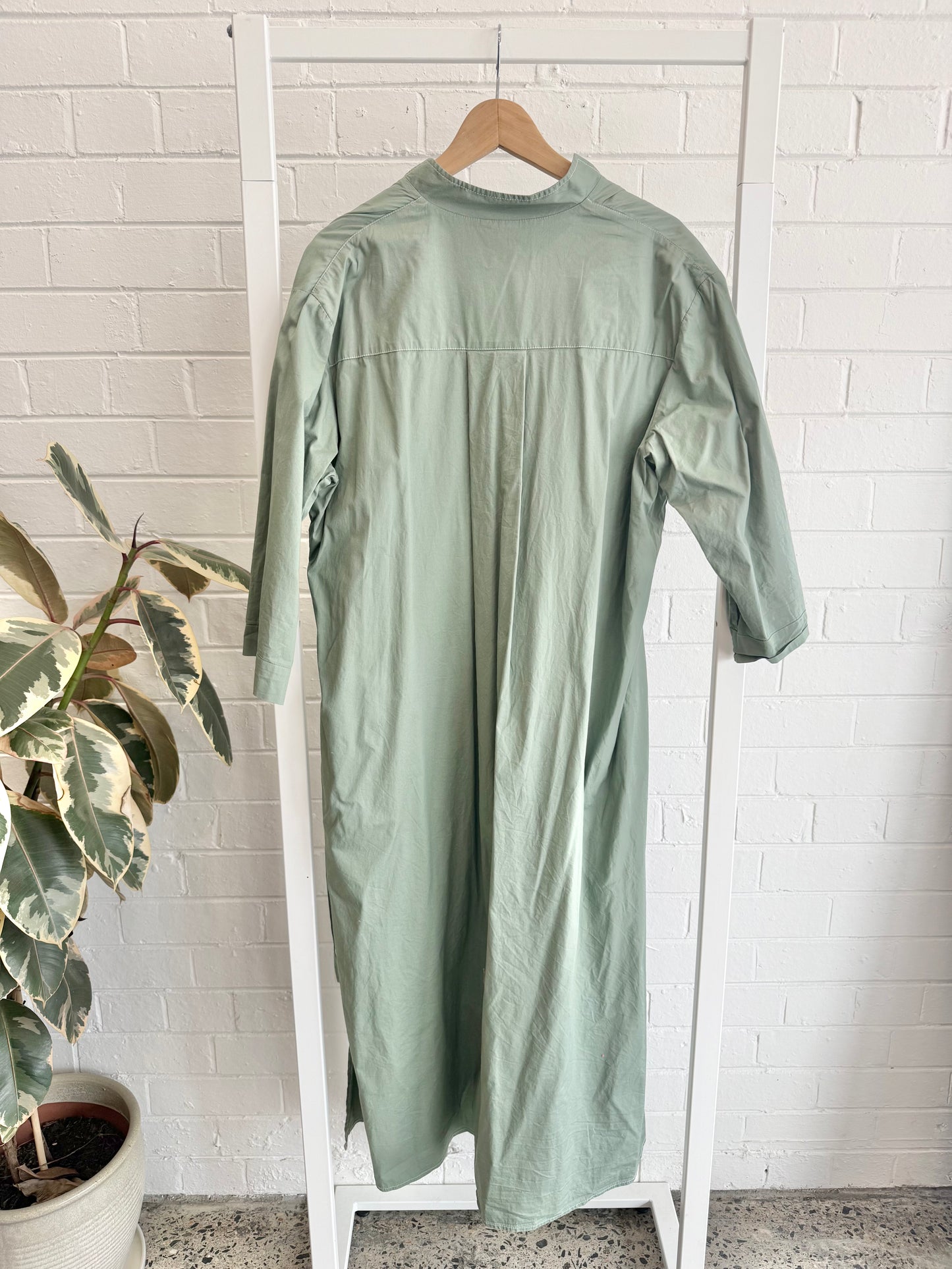 The Boys & I The Label Sage Green Midi Dress - OSFA