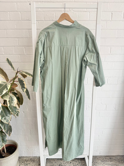 The Boys & I The Label Sage Green Midi Dress - OSFA