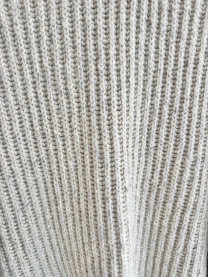 Dissh India Cream Marle Knit Jumper - Size Medium