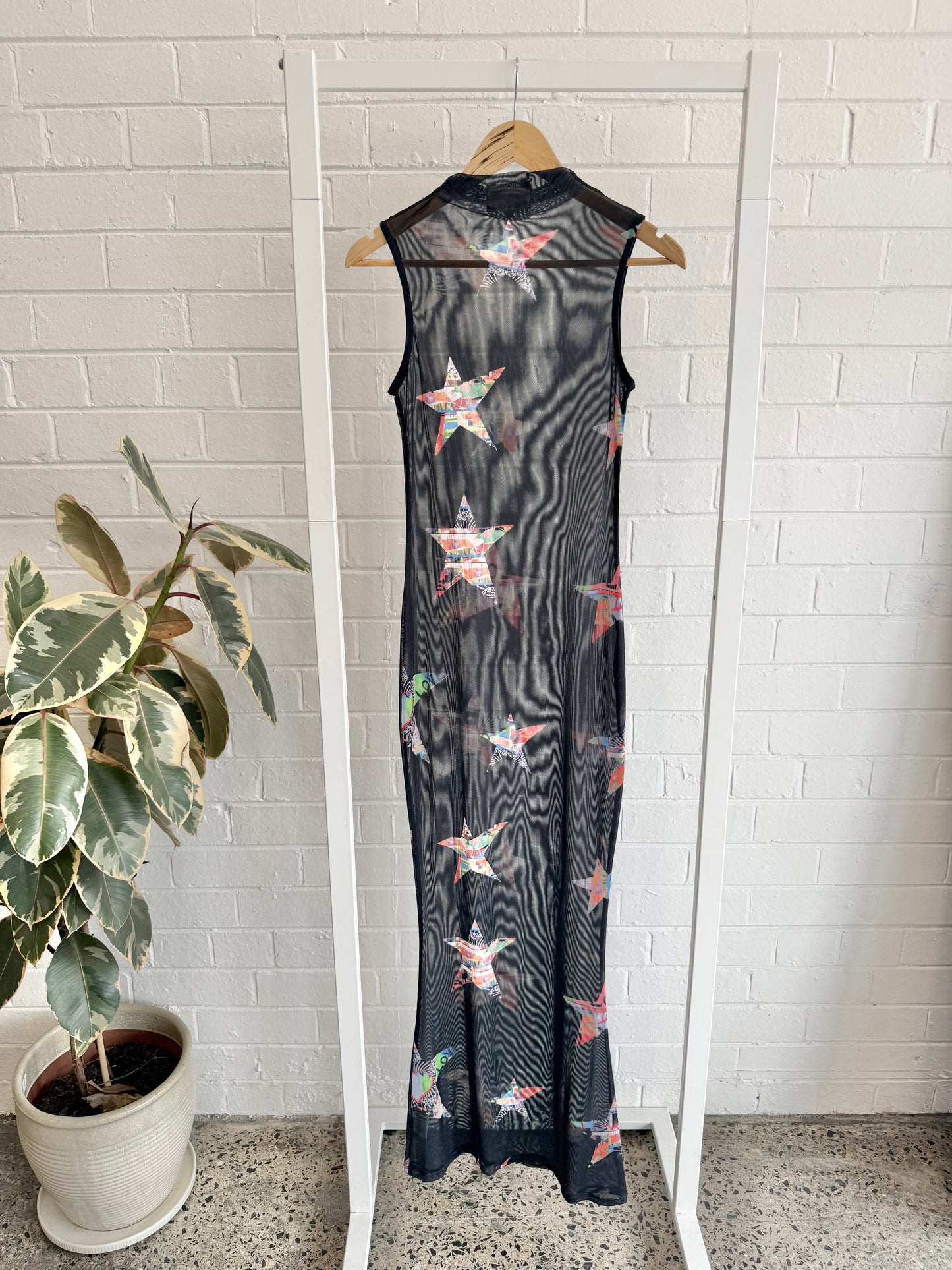 Summi Summi Mesh Maxi Dress - Size L