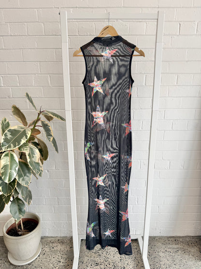 Summi Summi Mesh Maxi Dress - Size L