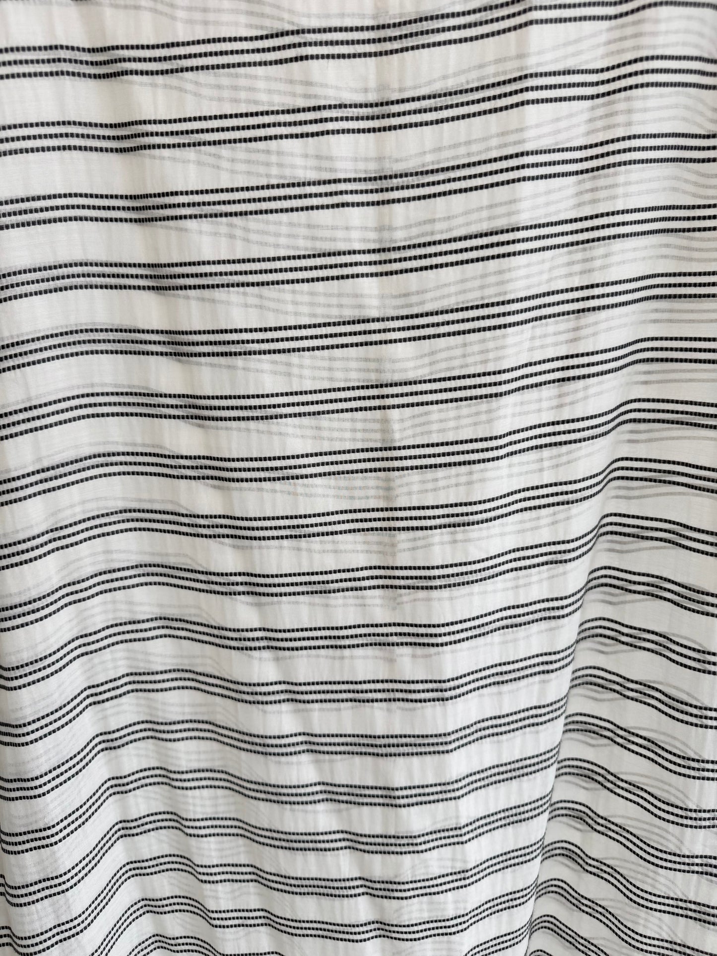 Vrg Grl Colette Maxi Dress - Grey Stripe - Size 12