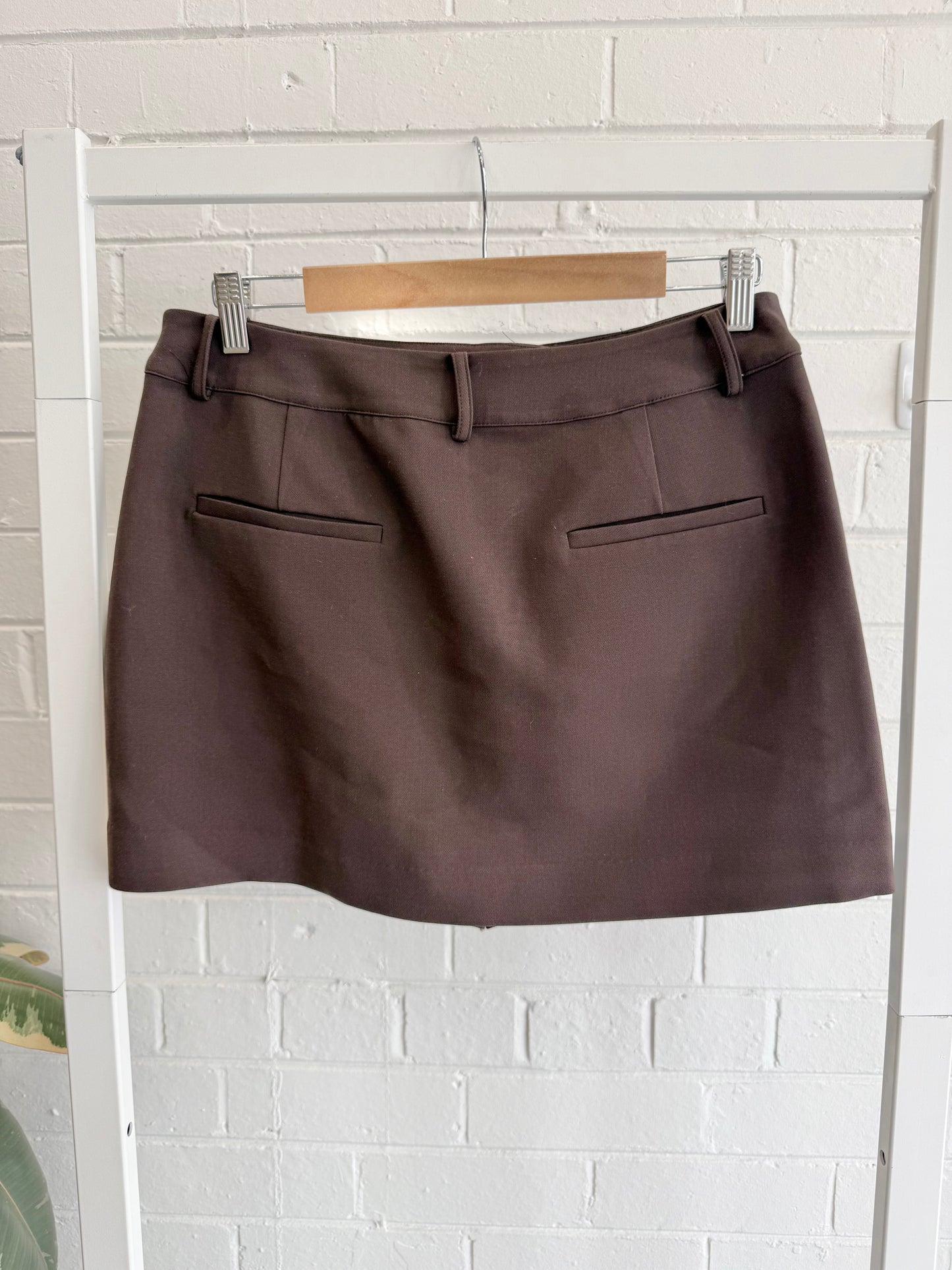 Dissh Elle Skort - Dark Chocolate - Size 12