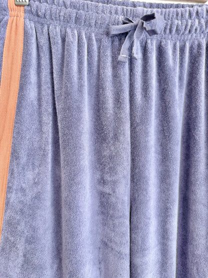 La Bohème Girls Viva Terry Pants — Grape & Orange - Size M/L
