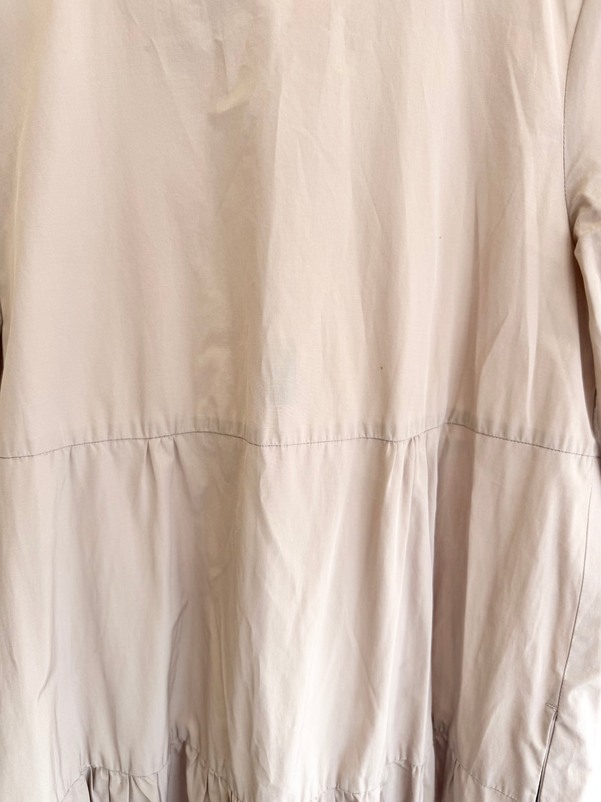 Weekend Max Mara Unicino Taffeta Dress in Blush Pink - Size 12