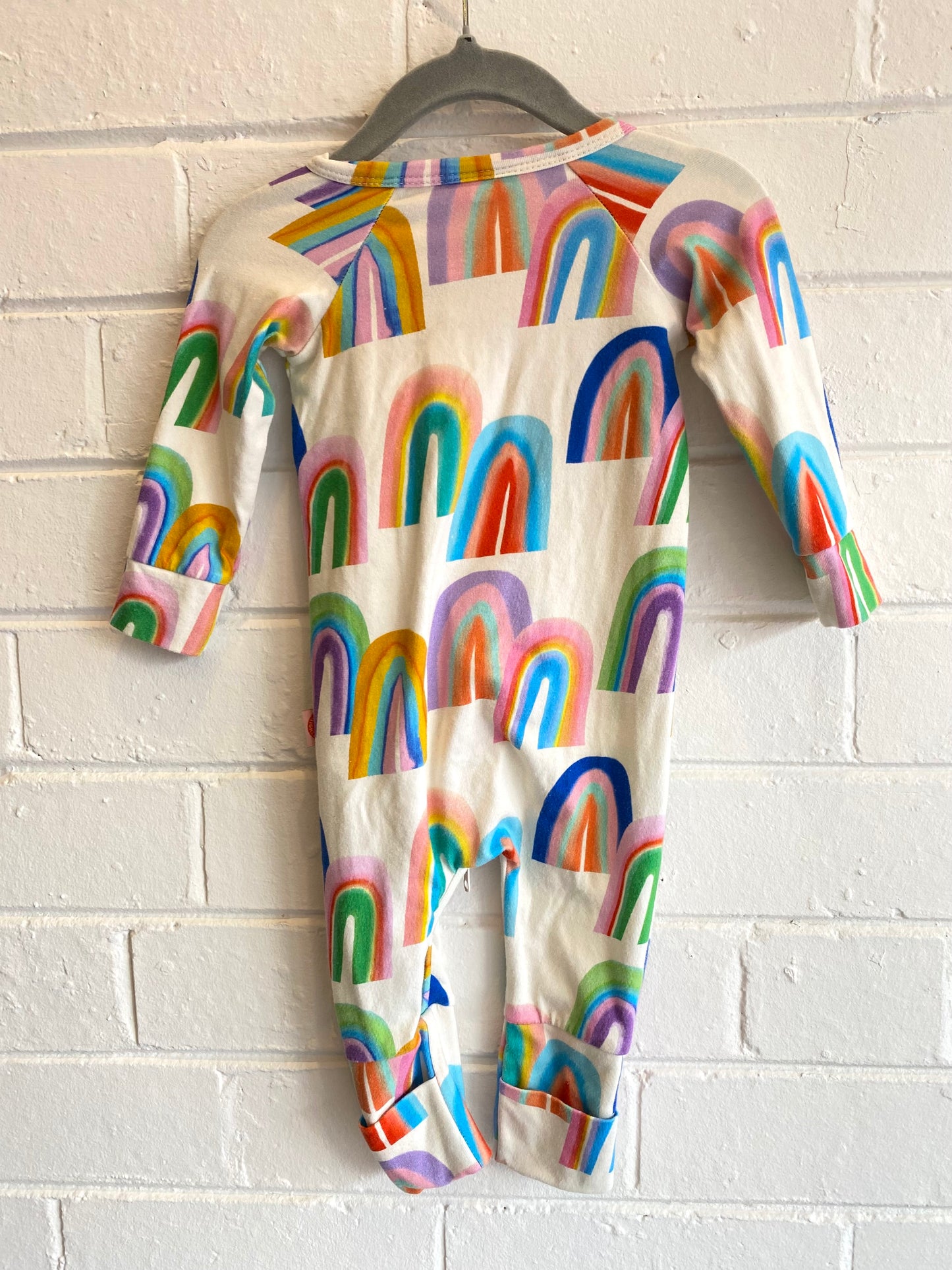 Halcyon Nights Raibow Sleepsuit - Size 0-3m