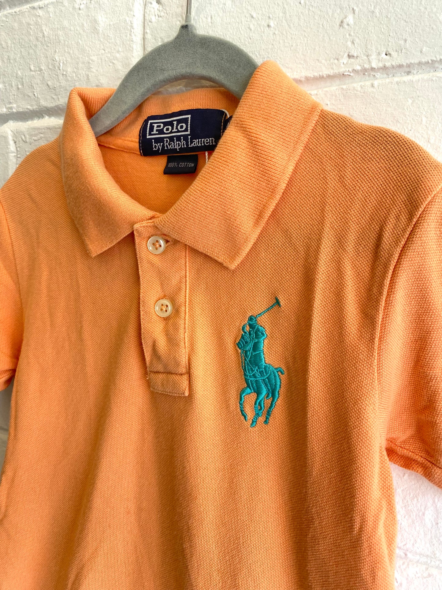 Ralph Lauren Orange Polo - Size 4