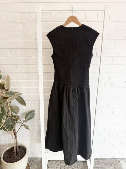 Dissh Rubi Midi Dress in Black - Size 12