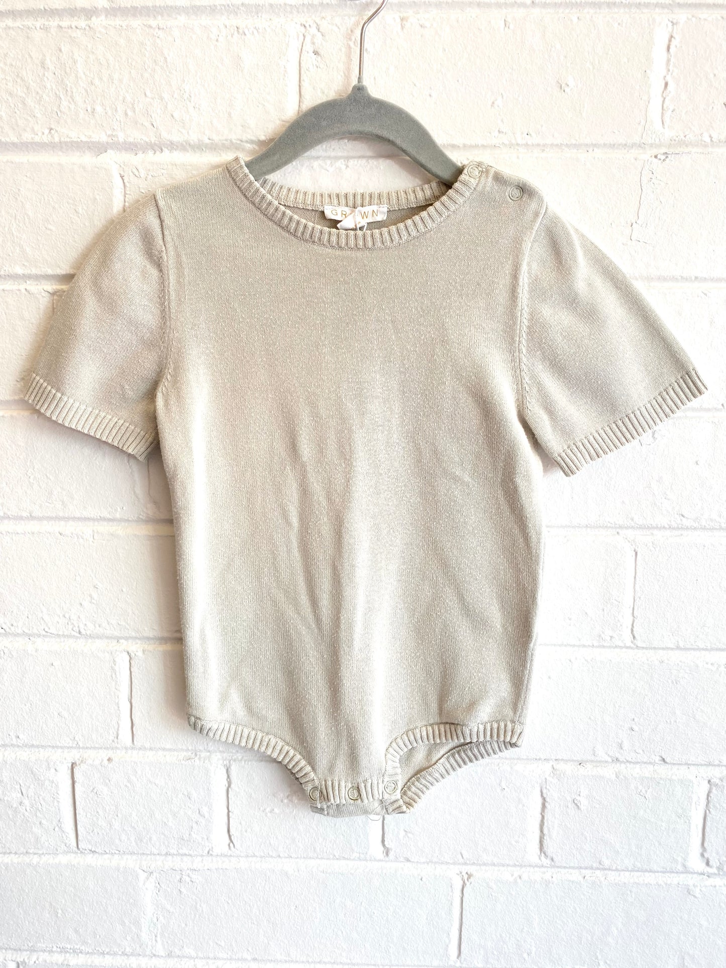 Grown Knit Onesie - Size 1