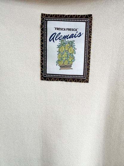 Alemais Sora Knit Polo Top - Size XL (12)