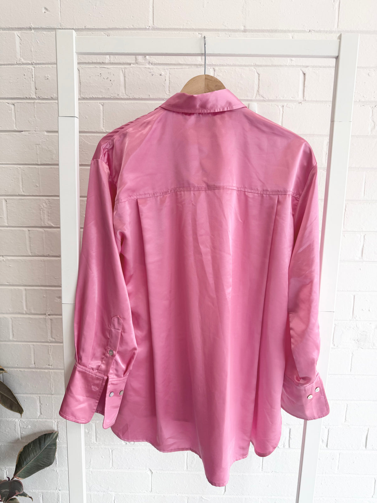 Araminta James C'est La Vie Shirt in Pink - Size M (12)