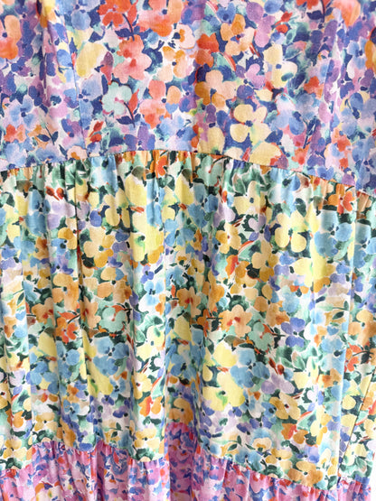 Kachel Multicoloured Floral Dress - Size 14
