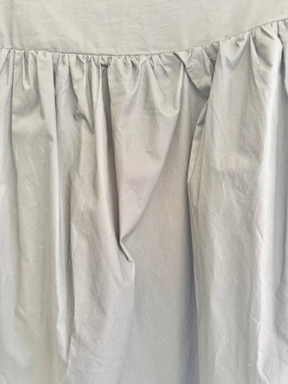 Nude Lucy Gathered Midi Skirt in Black - Size XS (8)