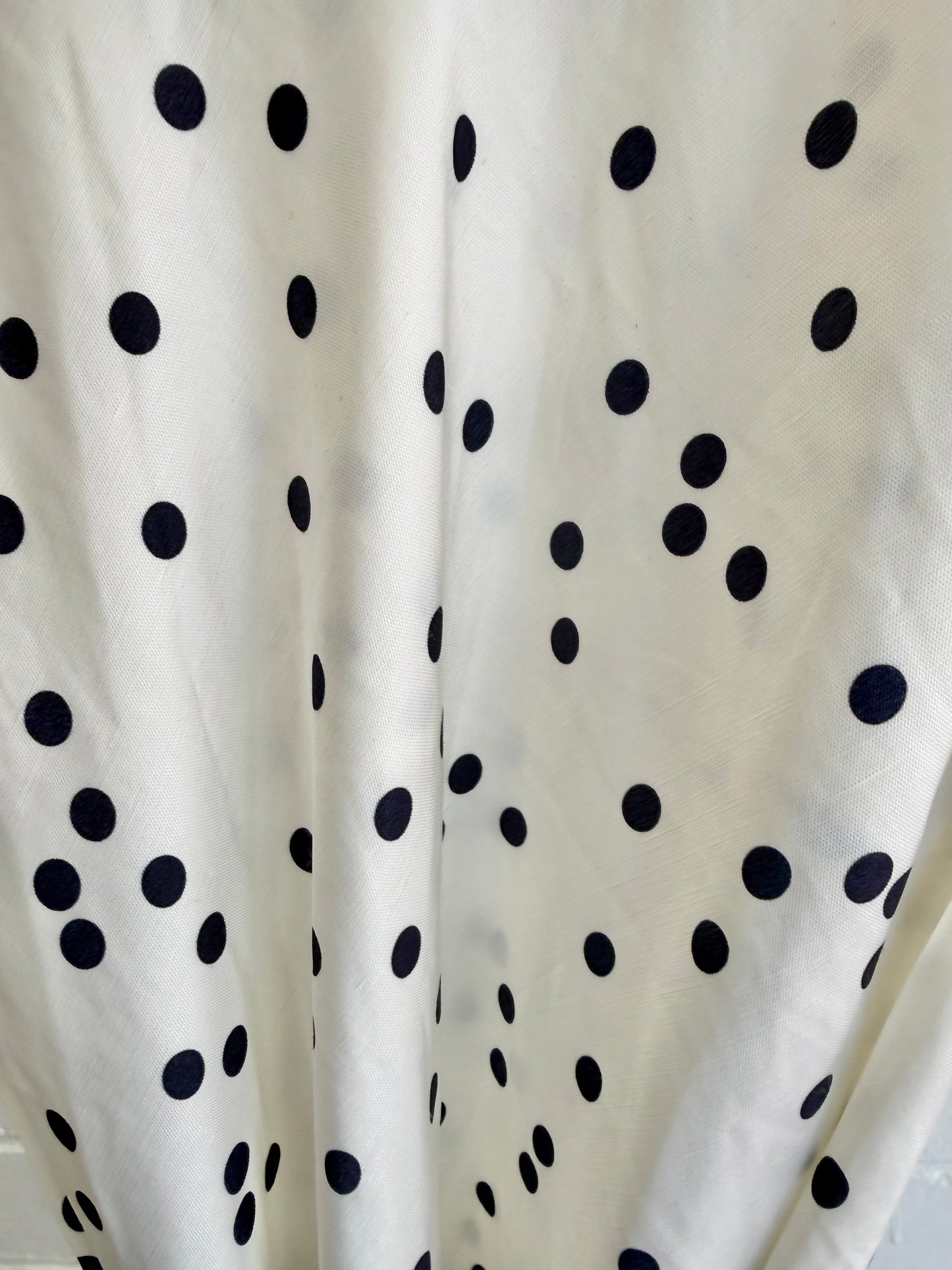 Zimmermann Belted Polka Dot Midi Dress - Size 0