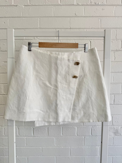 BNWT Aje Velma Mini Skirt – Ivory - Size 14
