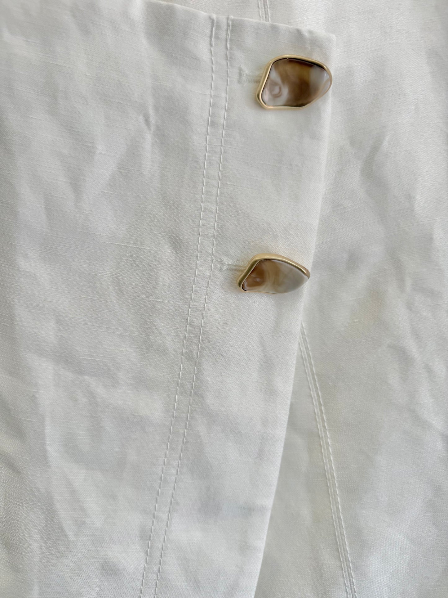 BNWT Aje Velma Mini Skirt – Ivory - Size 14