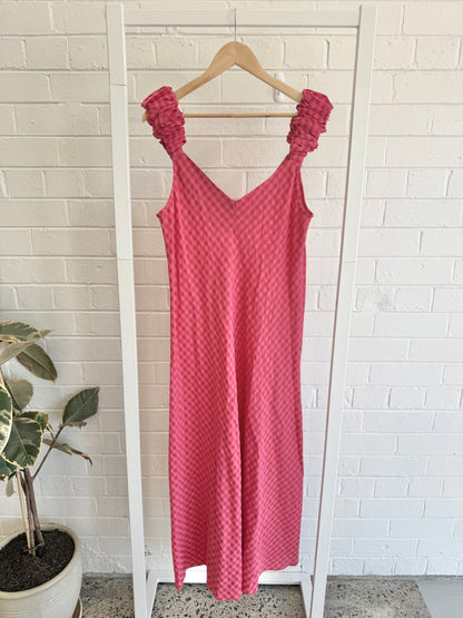 Kinney Lola Dress – Rosas Gingham - Size 14