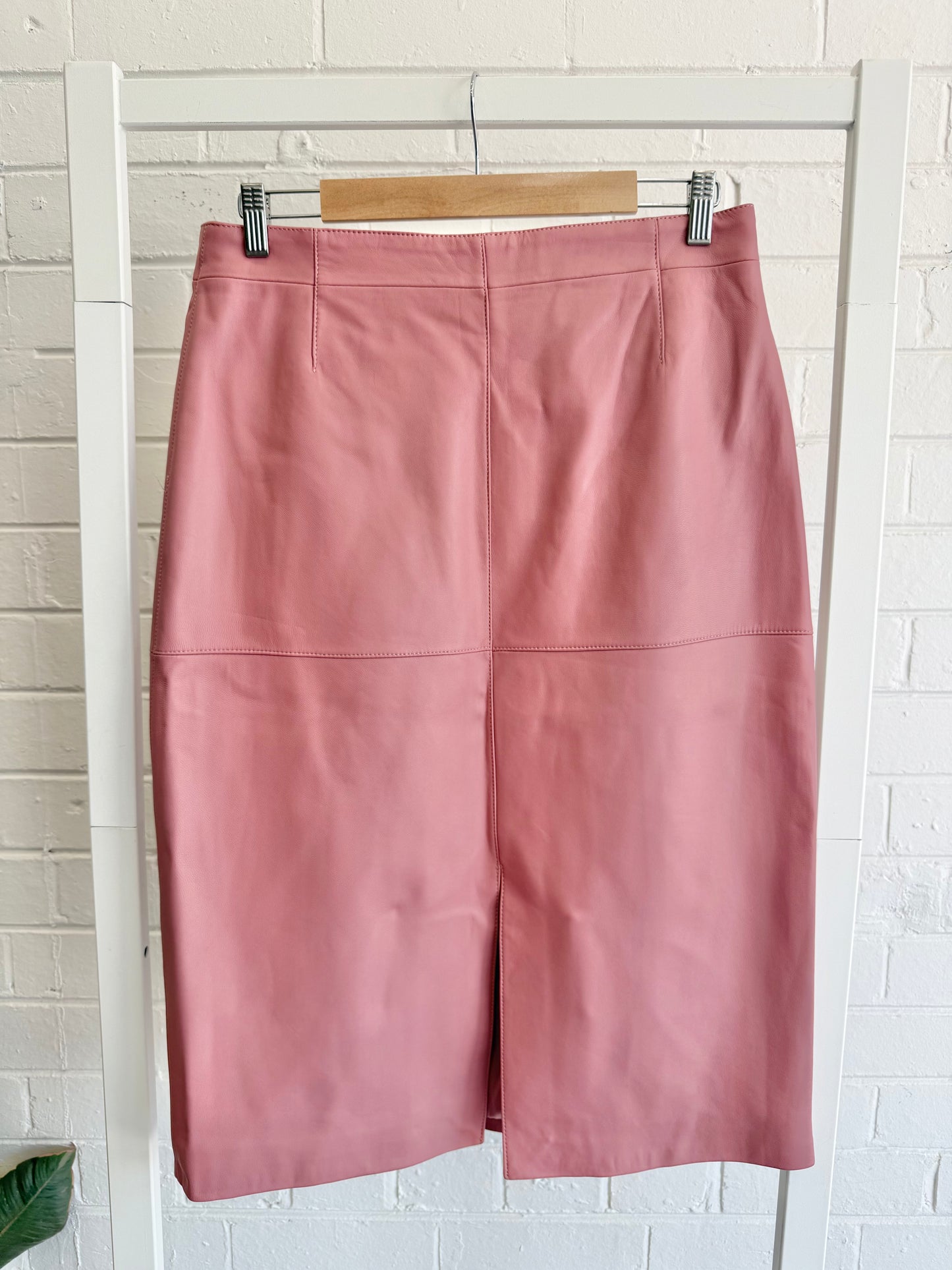 BNWT Ena Pelly Riley Leather Pencil Skirt - Maeve - Size 12