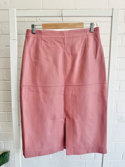 BNWT Ena Pelly Riley Leather Pencil Skirt - Maeve - Size 12