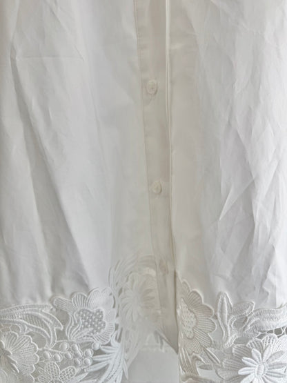 BNWT Sportscraft Gracie Lace Shirt – White - Size 10