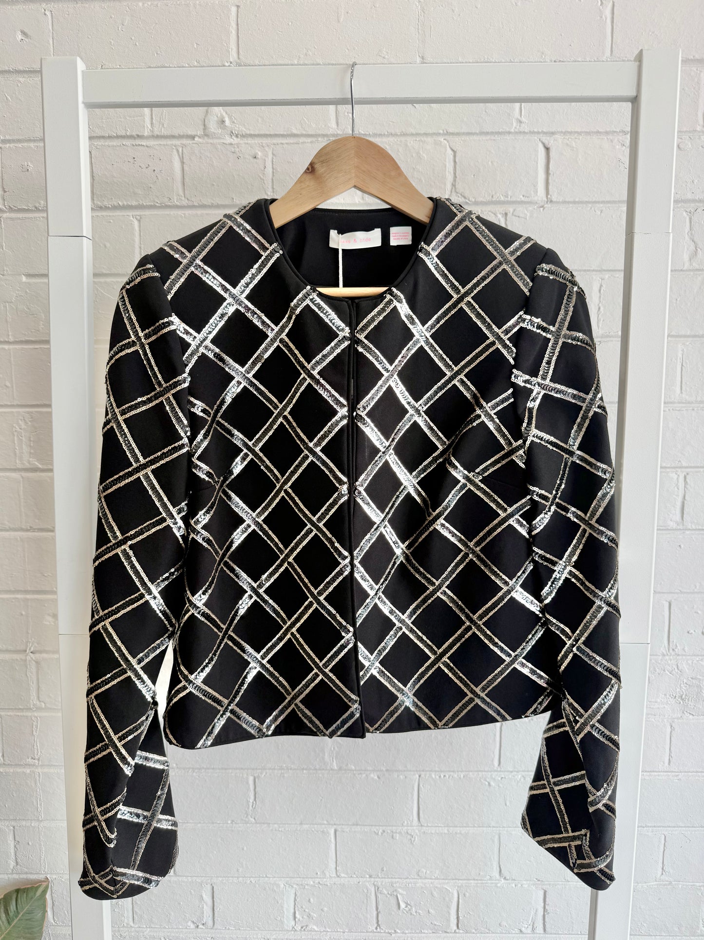 BNWT Sass & Bide Monaco Nights Jacket – Black - Size 40 (10)