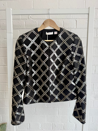 BNWT Sass & Bide Monaco Nights Jacket – Black - Size 40 (10)