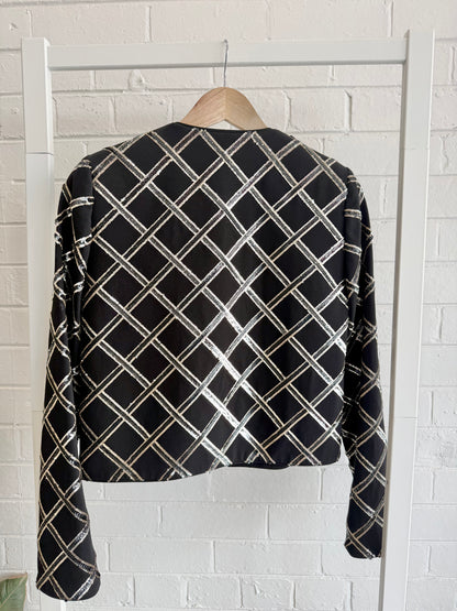 BNWT Sass & Bide Monaco Nights Jacket – Black - Size 40 (10)