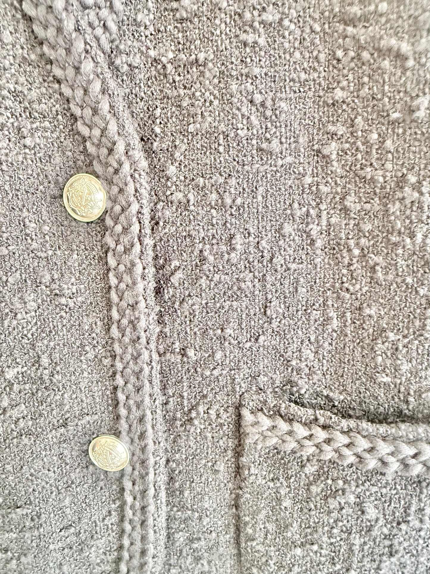 BNWT Unison Bouclé Jacket - Navy - Size 12