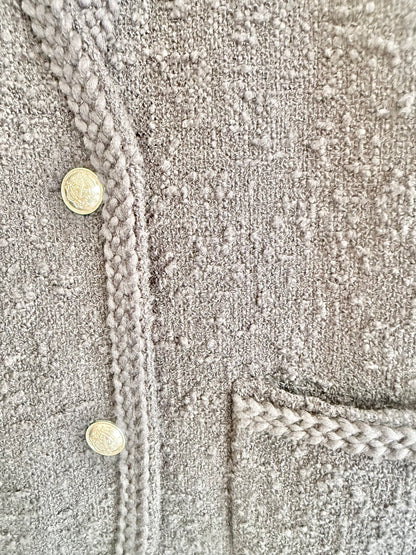 BNWT Unison Bouclé Jacket - Navy - Size 12
